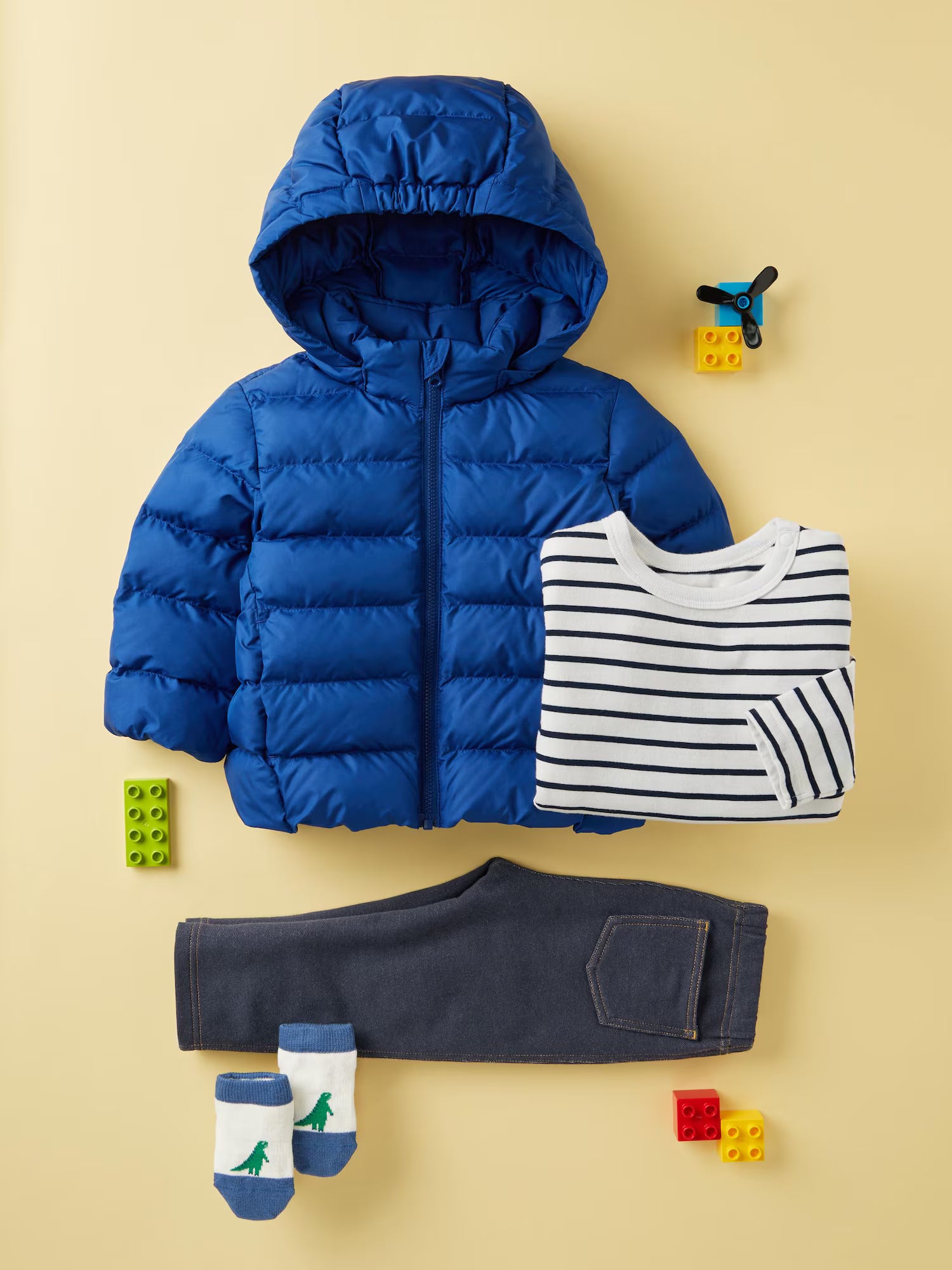 일본 유니클로 베이비 패딩 퍼프텍 워셔블 파카 3컬러