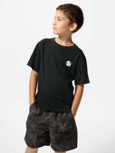 유니클로 키즈 티셔츠 일본 포켓몬 UT 뮤츠 반팔티 479901 블랙