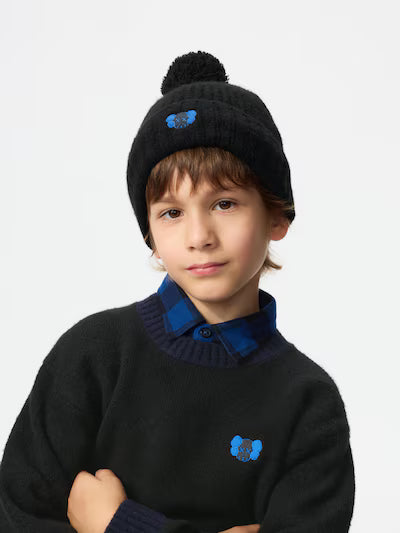 유니클로 키즈 모자 일본 카우스 윈터 히트텍 수플레얀 니트 캡 480329 3컬러