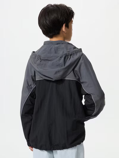 유니클로 키즈 자켓 일본 바람막이 포켓터블 UV 컷 483404 6컬러