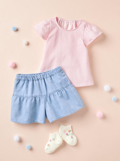 유니클로 키즈 바지 일본 아기 반바지 이지 팬츠 2컬러 481791