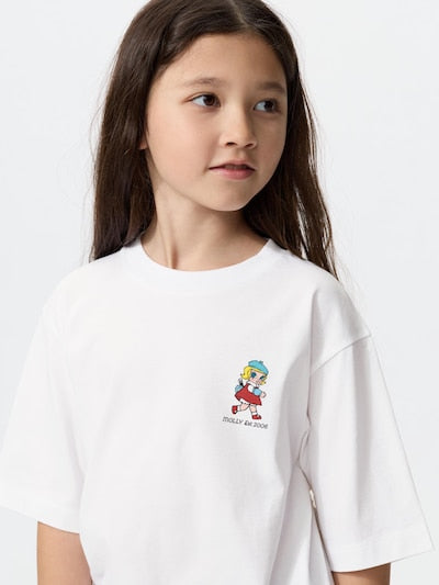 유니클로 티셔츠 일본 UNIQLO UT 걸스 팝마트 몰리 반팔티 483367