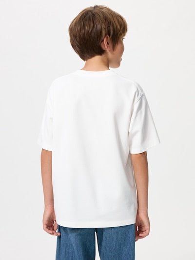 Uniqlo Kids' T-shirt, Japanese long-sleeved T-shirt, washable Milano rib sweater, 3 colors 