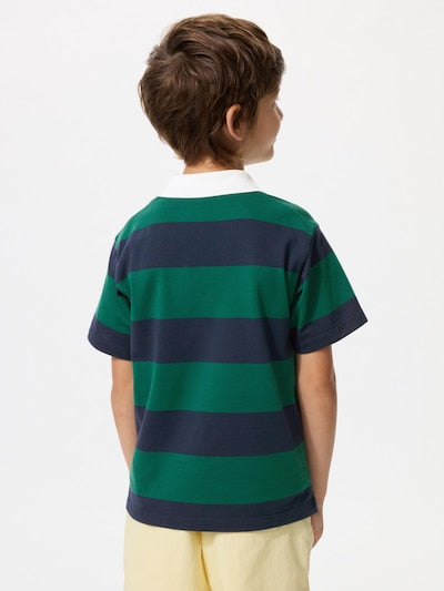 Uniqlo Kids' T-shirt, Japanese long-sleeved T-shirt, washable Milano rib sweater, 3 colors 