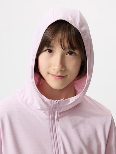 Uniqlo Kids' T-shirt, Japanese long-sleeved T-shirt, washable Milano rib sweater, 3 colors 