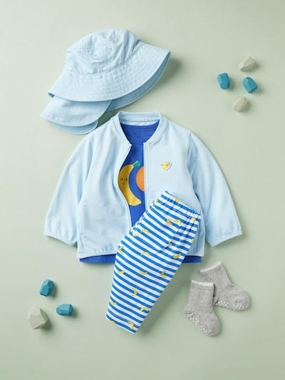 Uniqlo Kids' T-shirt, Japanese long-sleeved T-shirt, washable Milano rib sweater, 3 colors 