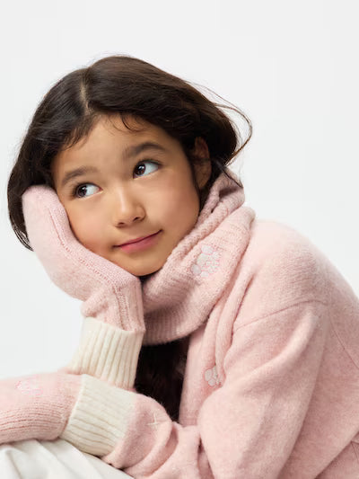 유니클로 키즈 목도리 일본 넥워머 카우스 윈터 히트텍 수플레얀 니트 485493 3컬러