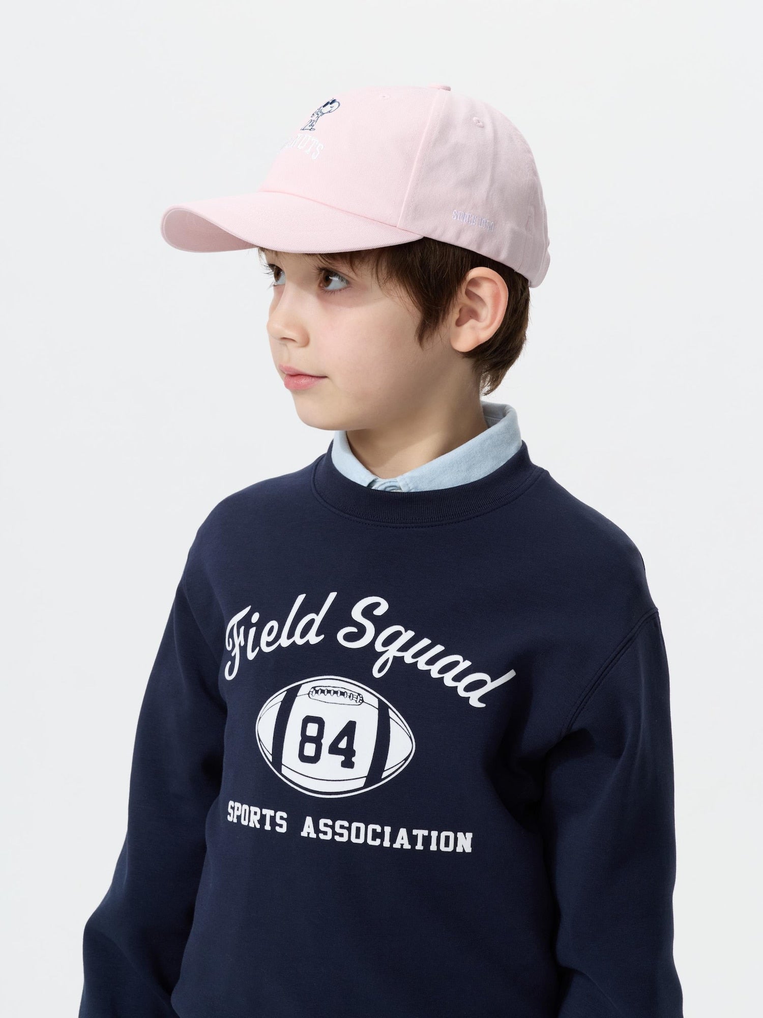 Uniqlo Kids' T-shirt, Japanese long-sleeved T-shirt, washable Milano rib sweater, 3 colors 