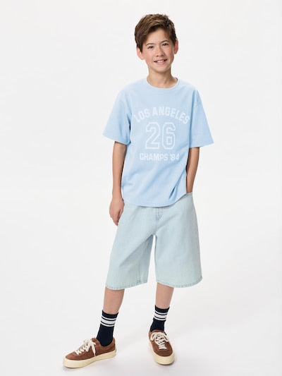 유니클로 키즈 바지 일본 UNIQLO 반바지 버기 팬츠 2컬러 488197