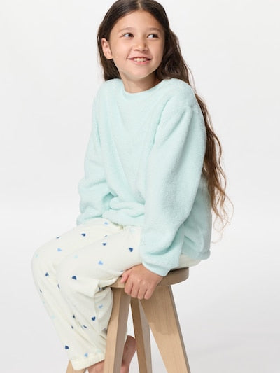 เสื้อยืดสเวตเชิ้ตพิมพ์ลายลับ Uniqlo Kids แขนยาว ลาย Mario Kart World (ญี่ปุ่น) 491378