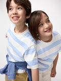 Uniqlo Kids' T-shirt, Japanese long-sleeved T-shirt, washable Milano rib sweater, 3 colors 