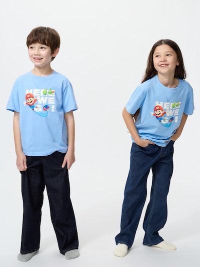 유니클로 티셔츠 일본 UNIQLO UT 슈퍼마리오 갤럭시 반팔티 483709