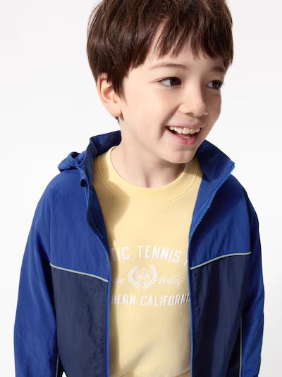 유니클로 키즈 자켓 일본 바람막이 포켓터블 UV 컷 483404 6컬러