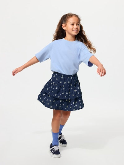 유니클로 키즈 치마 일본 걸스 저지 미니 스커트 디자인 2컬러 484924