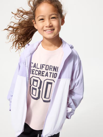 유니클로 키즈 자켓 일본 바람막이 포켓터블 UV 컷 483404 6컬러