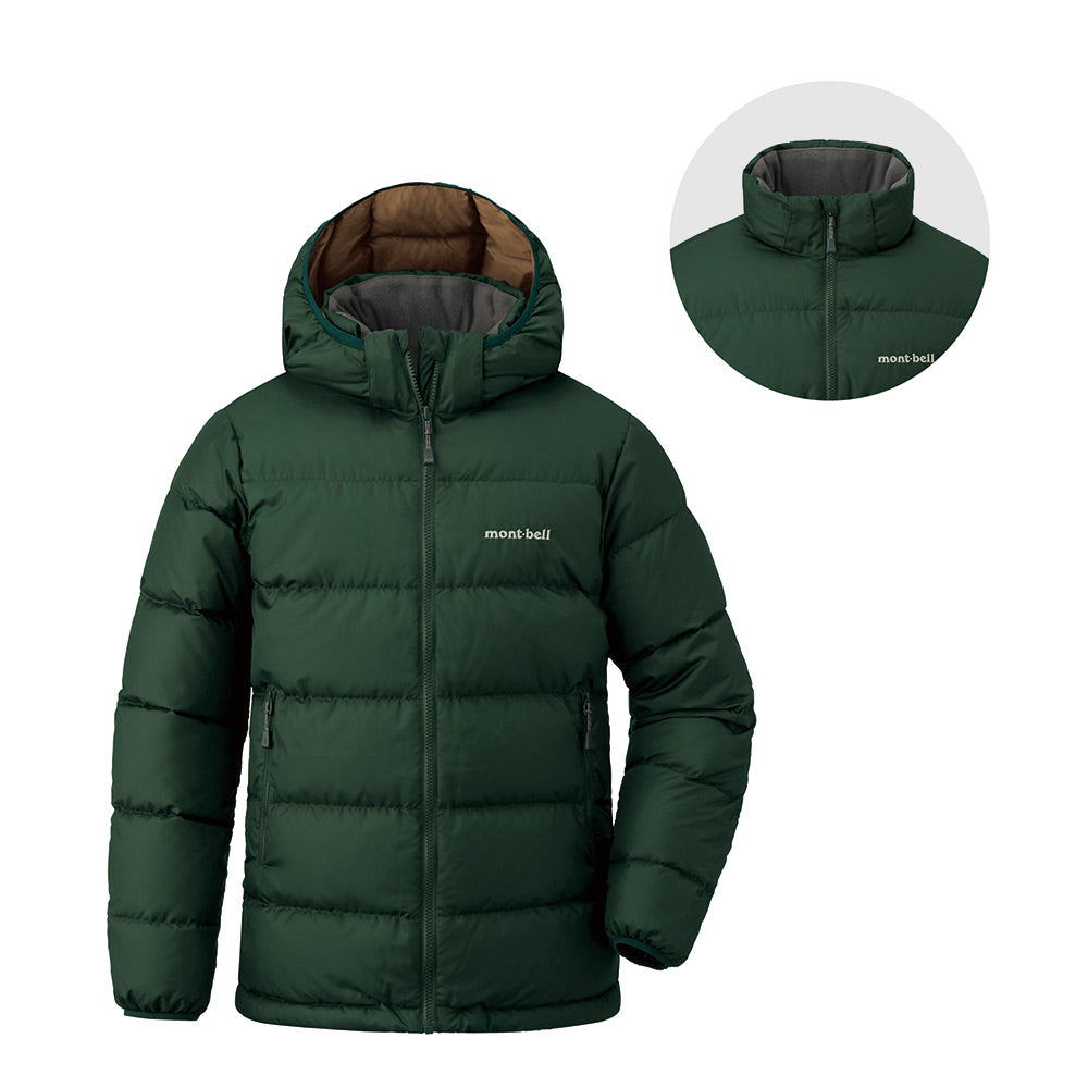 몽벨 키즈 패딩 일본 후드 점퍼 트래블 다운 파카 3컬러 140-160cm