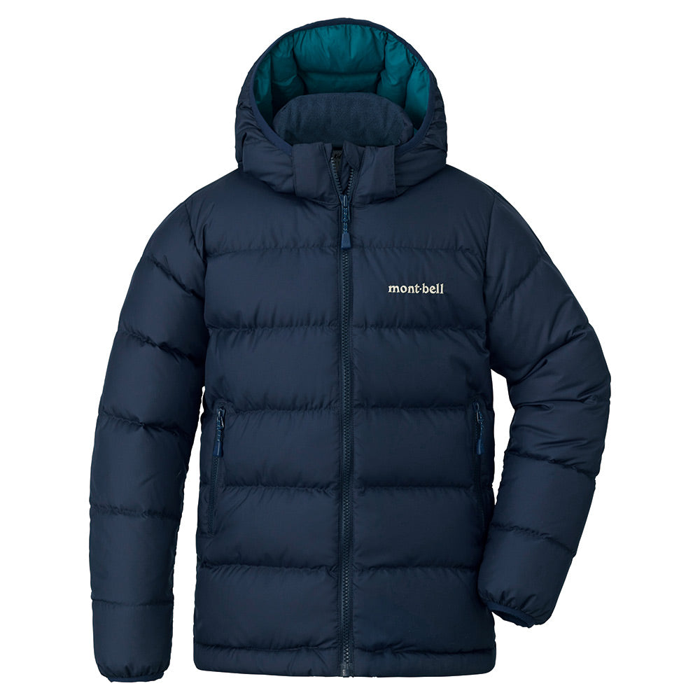 몽벨 키즈 패딩 일본 후드 점퍼 트래블 다운 파카 2컬러 100-130cm