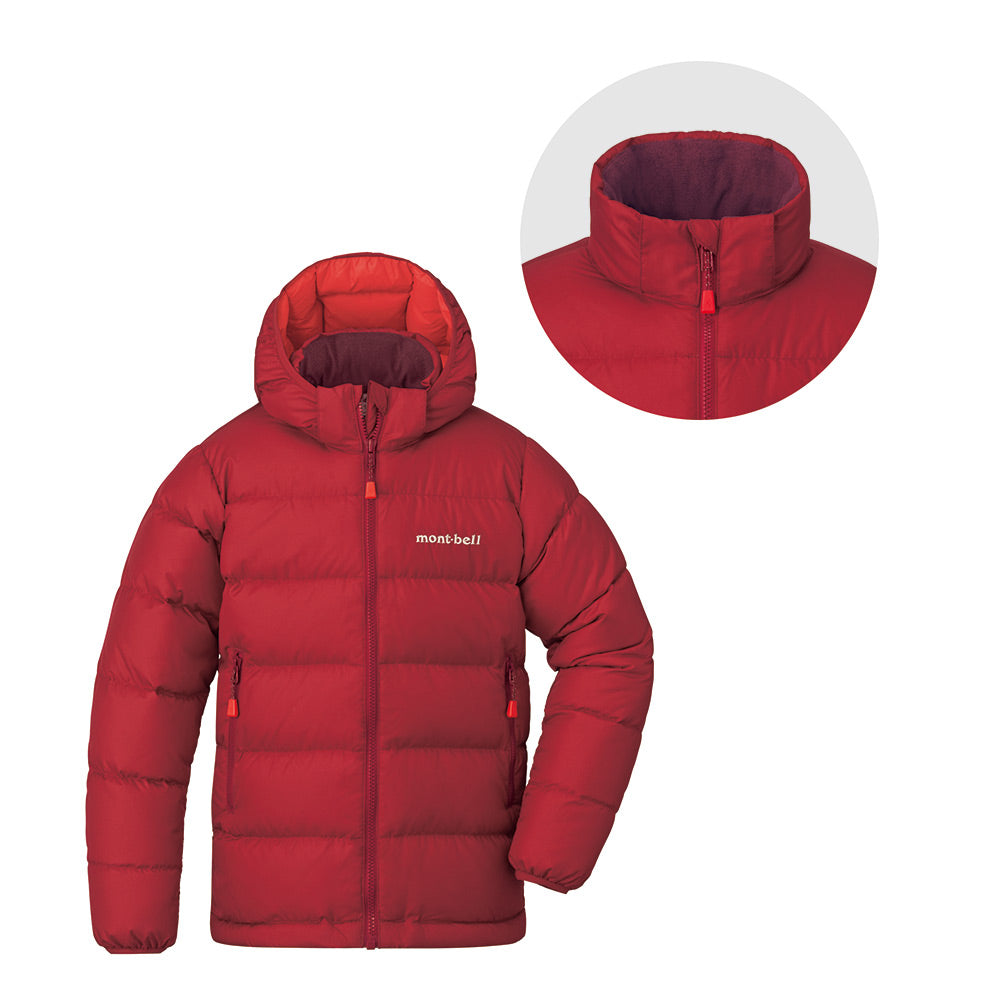 몽벨 키즈 패딩 일본 후드 점퍼 트래블 다운 파카 2컬러 100-130cm