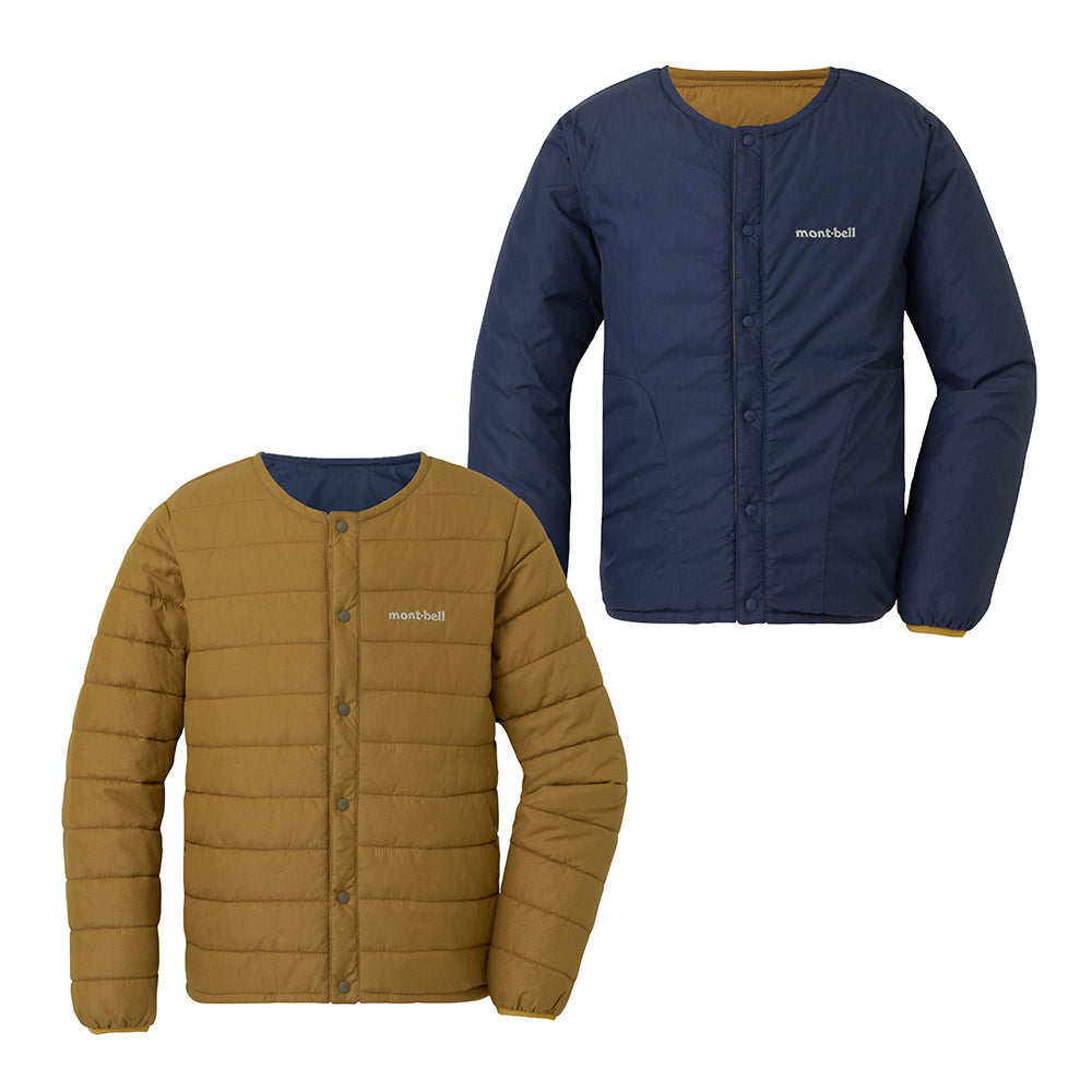 몽벨 키즈 패딩 일본 후드 점퍼 서머랩 라운드넥 리버시블 경량 자켓 3컬러 140-160cm