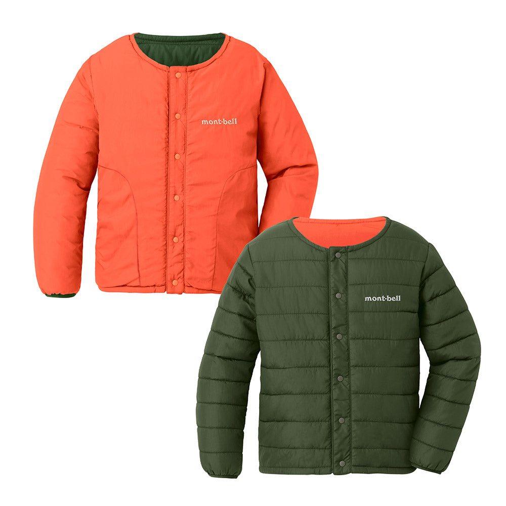 몽벨 키즈 패딩 일본 후드 점퍼 서머랩 라운드넥 경량 리버시블 자켓 3컬러 100-130cm