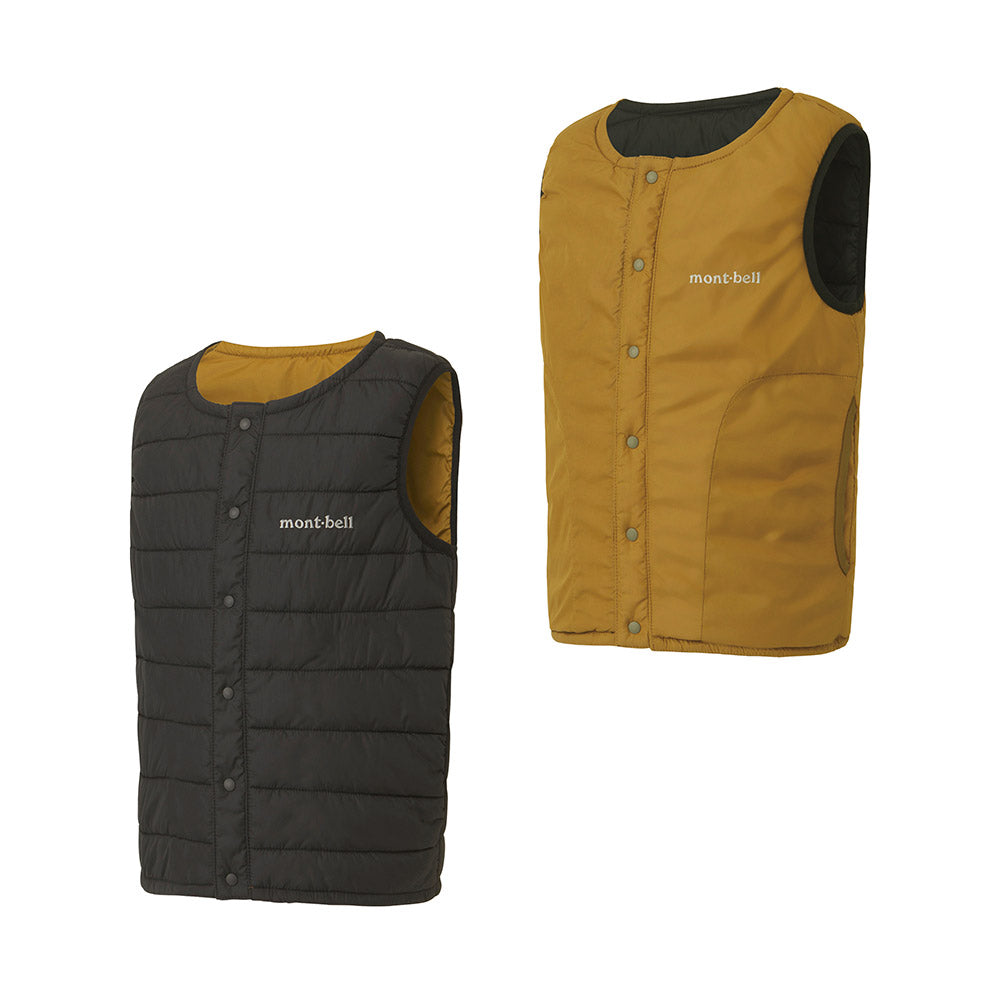 몽벨 키즈 패딩조끼 일본 서머랩 라운드넥 베스트 3컬러 100-130cm