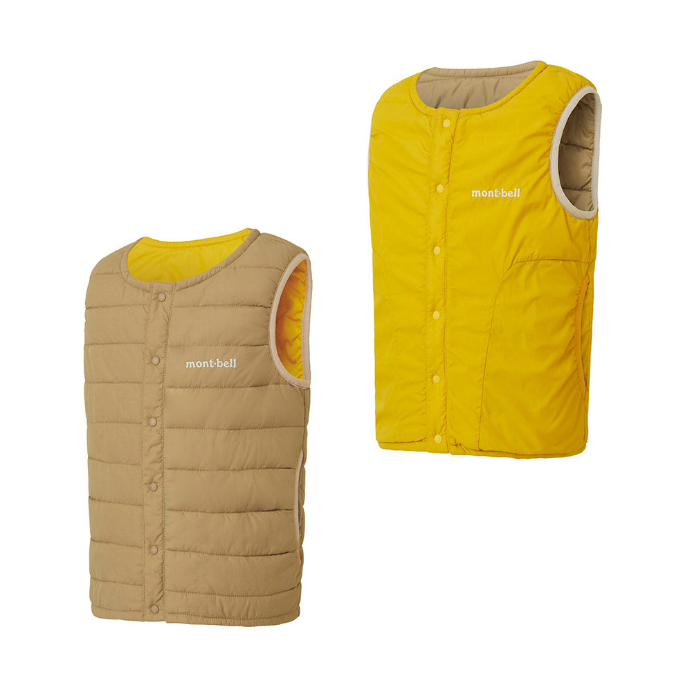 몽벨 키즈 패딩조끼 일본 서머랩 라운드넥 베스트 3컬러 100-130cm