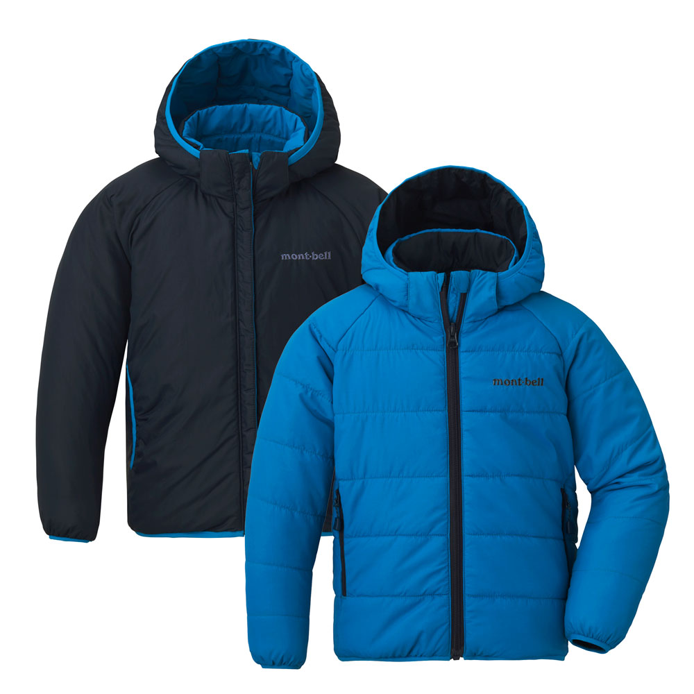 몽벨 키즈 패딩 일본 후드 점퍼 서머랩 액티브 리버시블 파카 3컬러 100-130cm