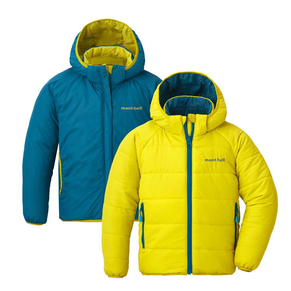 몽벨 키즈 패딩 일본 후드 점퍼 서머랩 액티브 리버시블 파카 3컬러 100-130cm