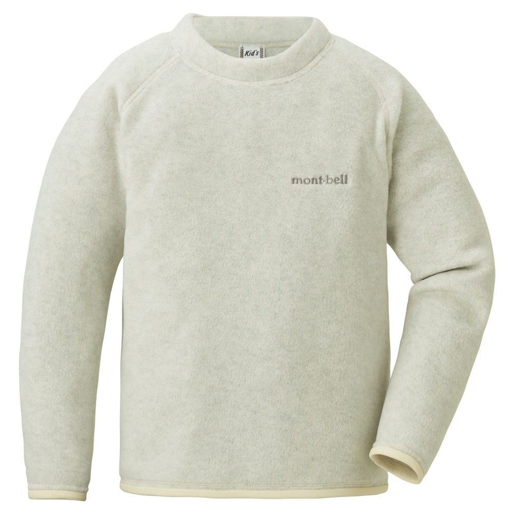 몽벨 키즈 티셔츠 일본 크리마 플러스 100 라이트 긴팔티 3컬러 90-130cm