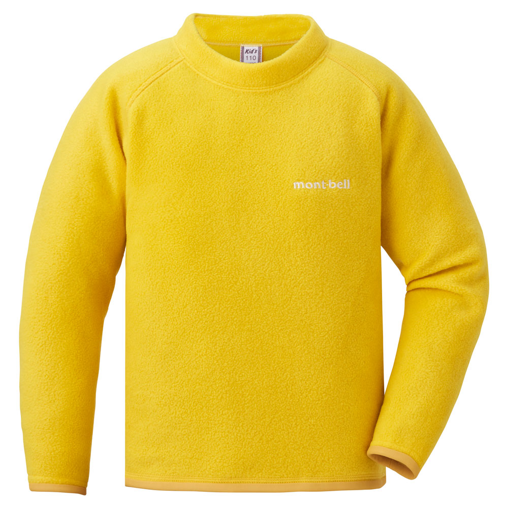 몽벨 키즈 티셔츠 일본 크리마 플러스 100 라이트 긴팔티 3컬러 90-130cm