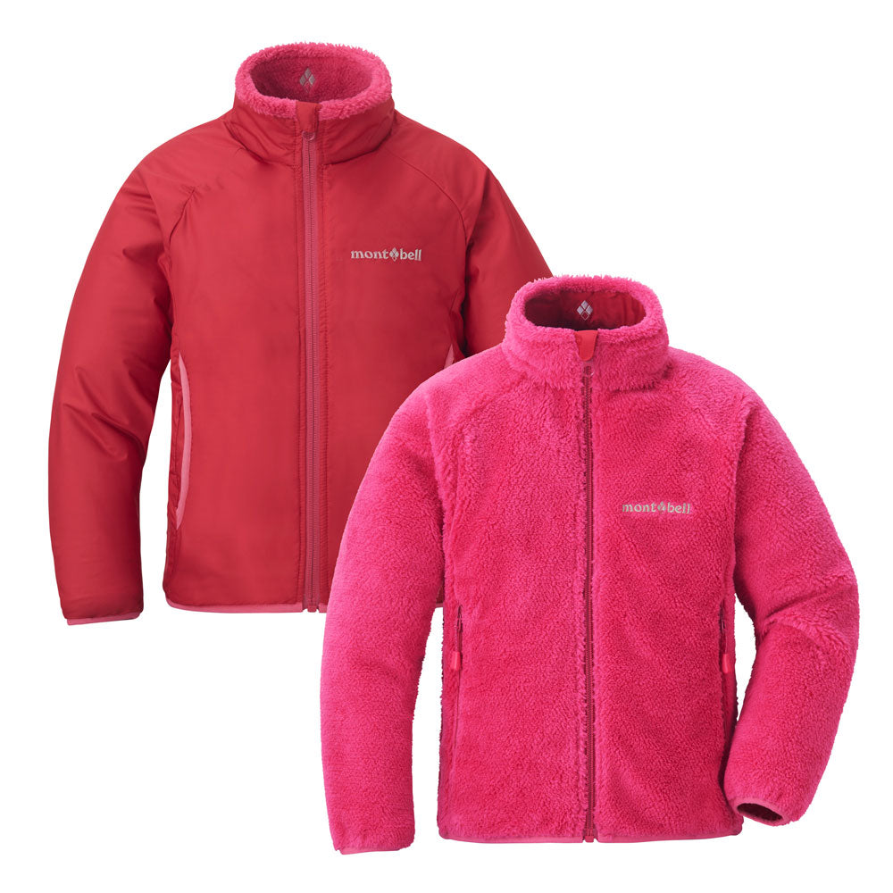 몽벨 키즈 자켓 일본 크리마 에어 리버시블 재킷 3컬러 90-130cm