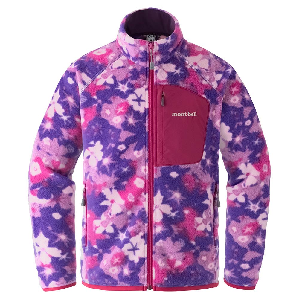 몽벨 키즈 자켓 일본 크리마 플러스 100 프린트 재킷 3컬러 140-160cm
