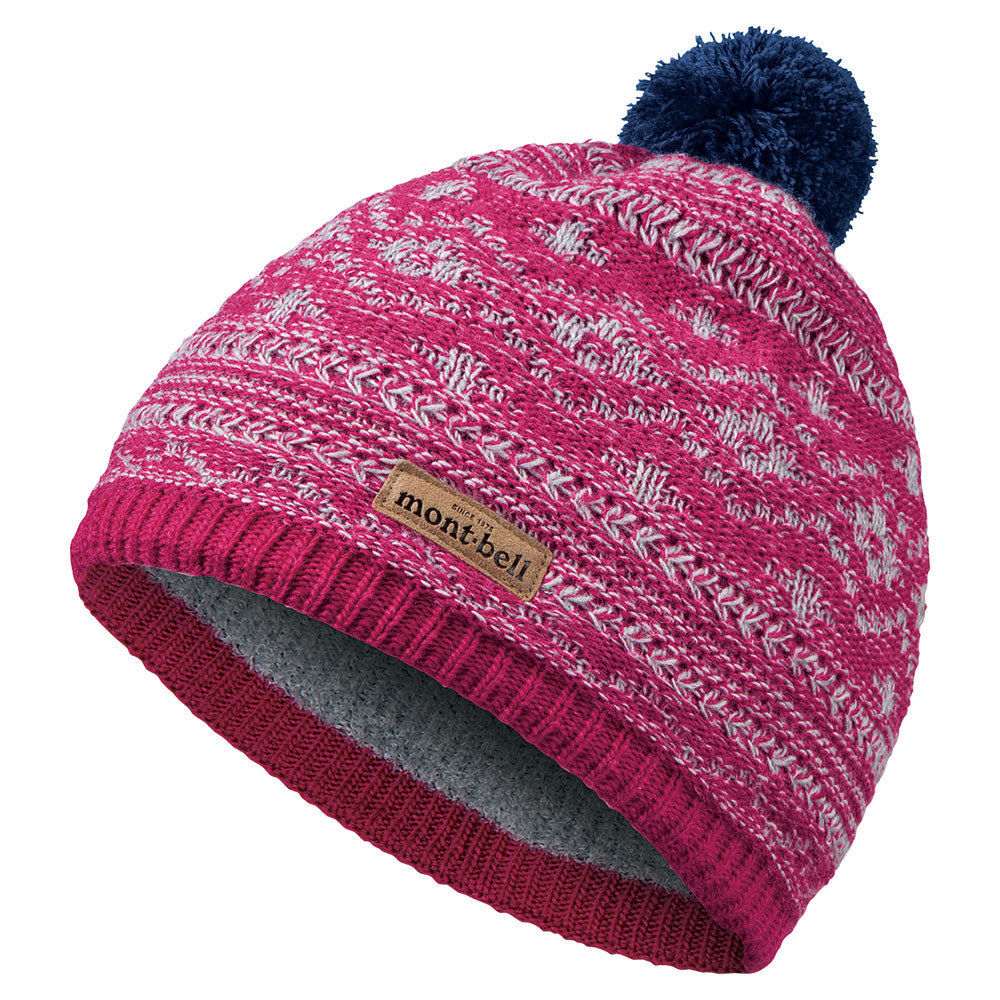 몽벨 키즈 모자 일본 와치캡 겨울 방울 비니 3컬러