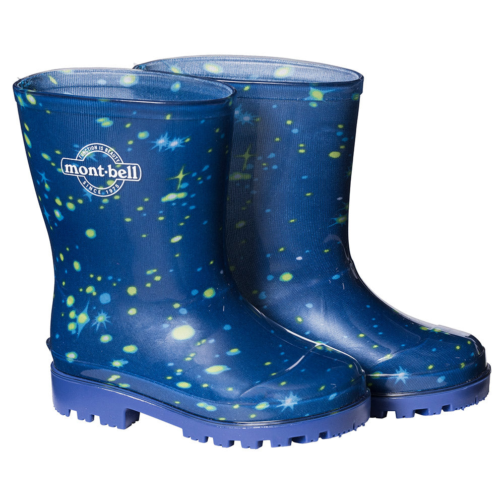 몽벨 키즈 장화 일본 신발 경량 레인 부츠 사이드 로고 4컬러 13-15cm