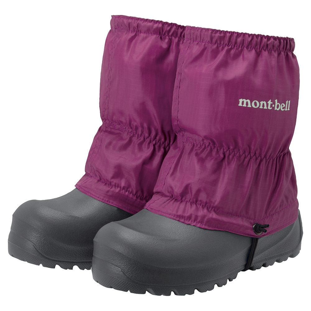 몽벨 키즈 신발 일본 스노우 스패츠 바지 부츠 틈새 방지 타입 2컬러