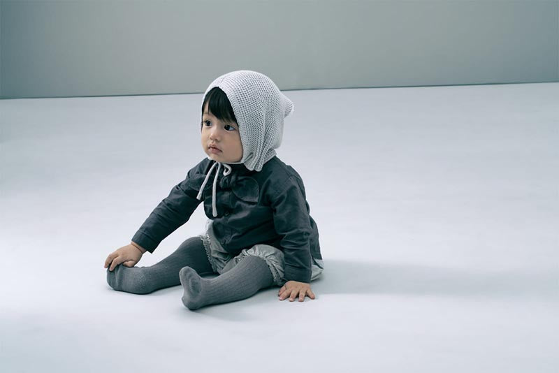 마르마르 키즈 모자 일본 베이비 방울 모자 보넷 하쿠지