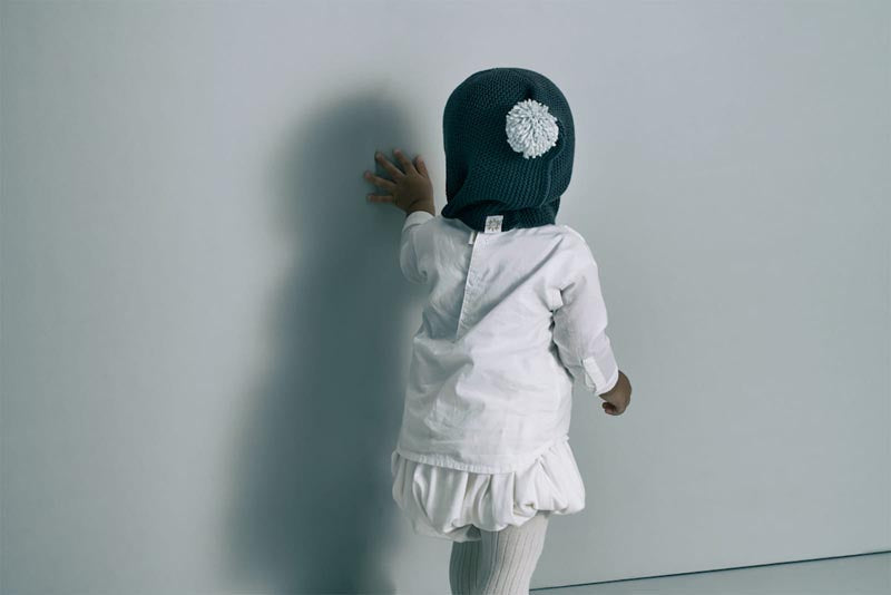 마르마르 키즈 모자 일본 베이비 방울 모자 보넷 수미