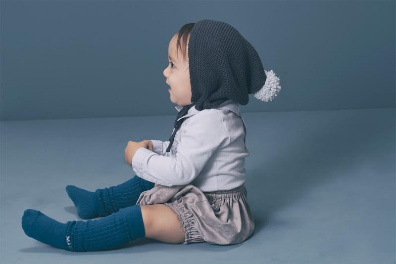 마르마르 키즈 모자 일본 베이비 방울 모자 보넷 수미