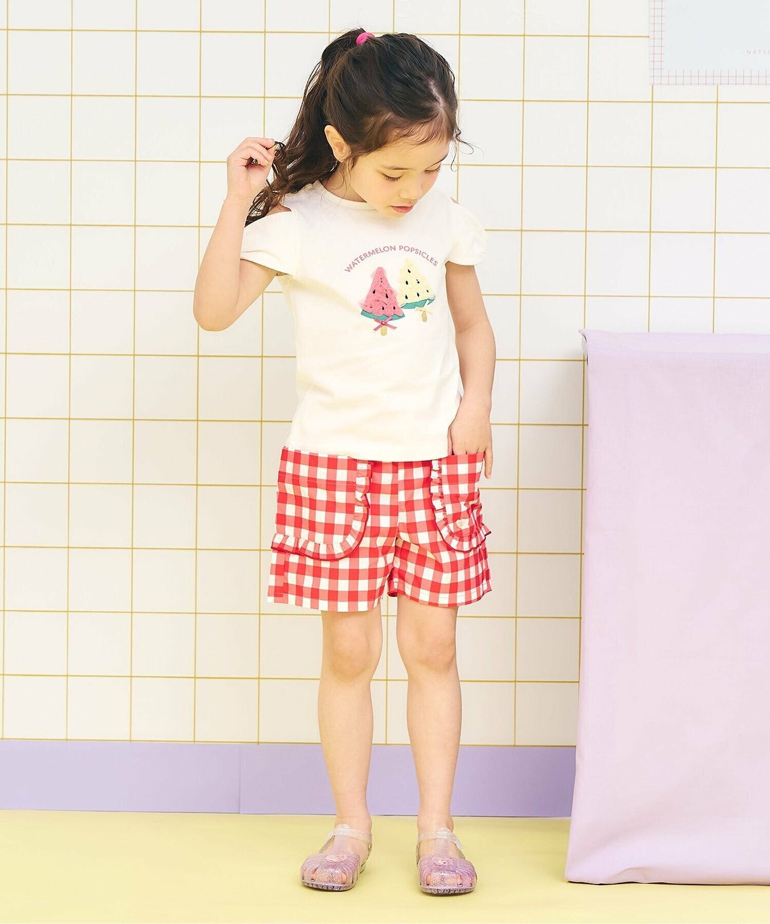 Sanrio Kids T-shirt Japanese Man-to-Man Hello Kitty Trainer Long Sleeve 3 Colors 