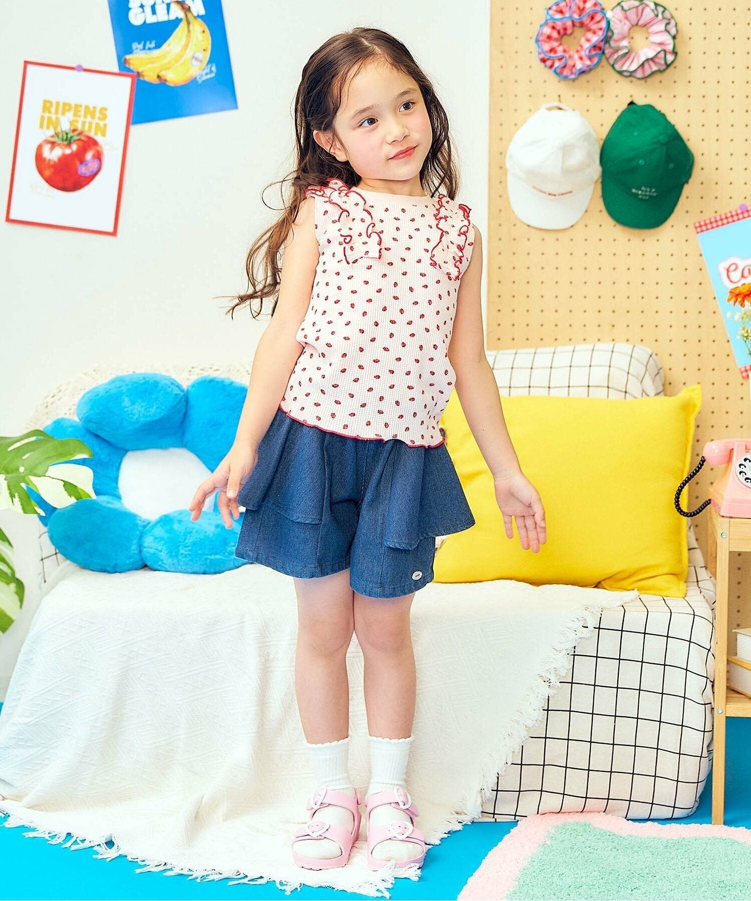 아프레레크루 샌들 일본 apres les cours 플라워 하트 EVA 신발 6컬러