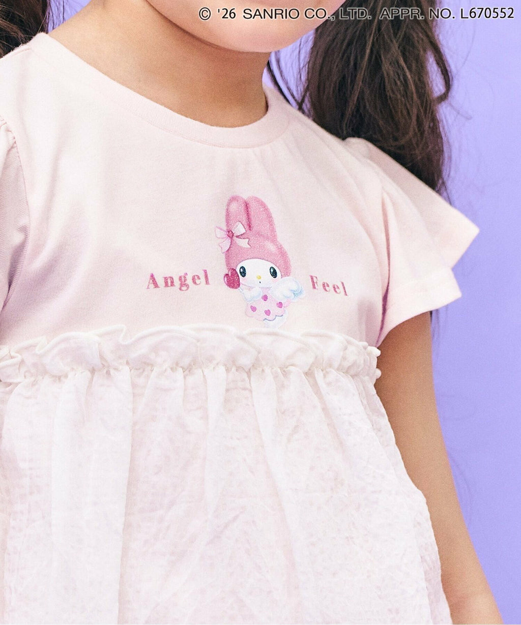 Sanrio Kids T-shirt Japanese Man-to-Man Hello Kitty Trainer Long Sleeve 3 Colors 