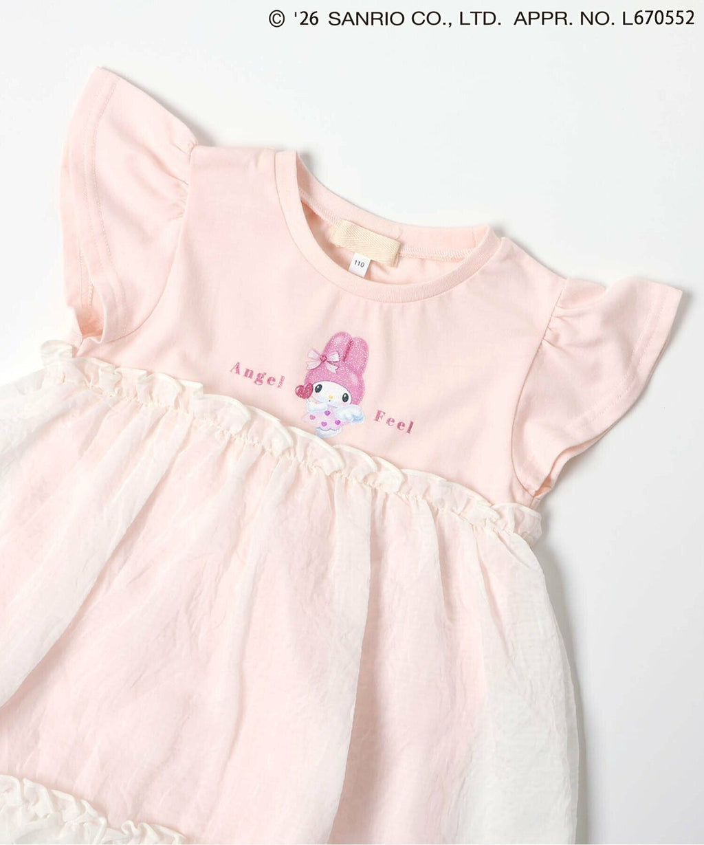 Sanrio Kids T-shirt Japanese Man-to-Man Hello Kitty Trainer Long Sleeve 3 Colors 