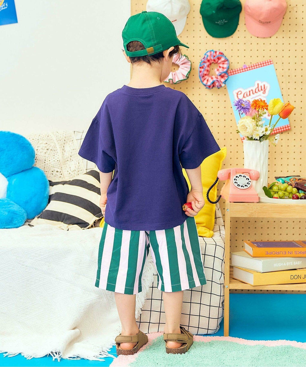 아프레레크루 반바지 일본 아동복 apres les cours 6부 와이드 숏팬츠 4컬러