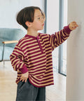 아프레 레 쿠르 긴팔 일본 apres les cours 헨리넥 멀티 보더 티셔츠 5컬러