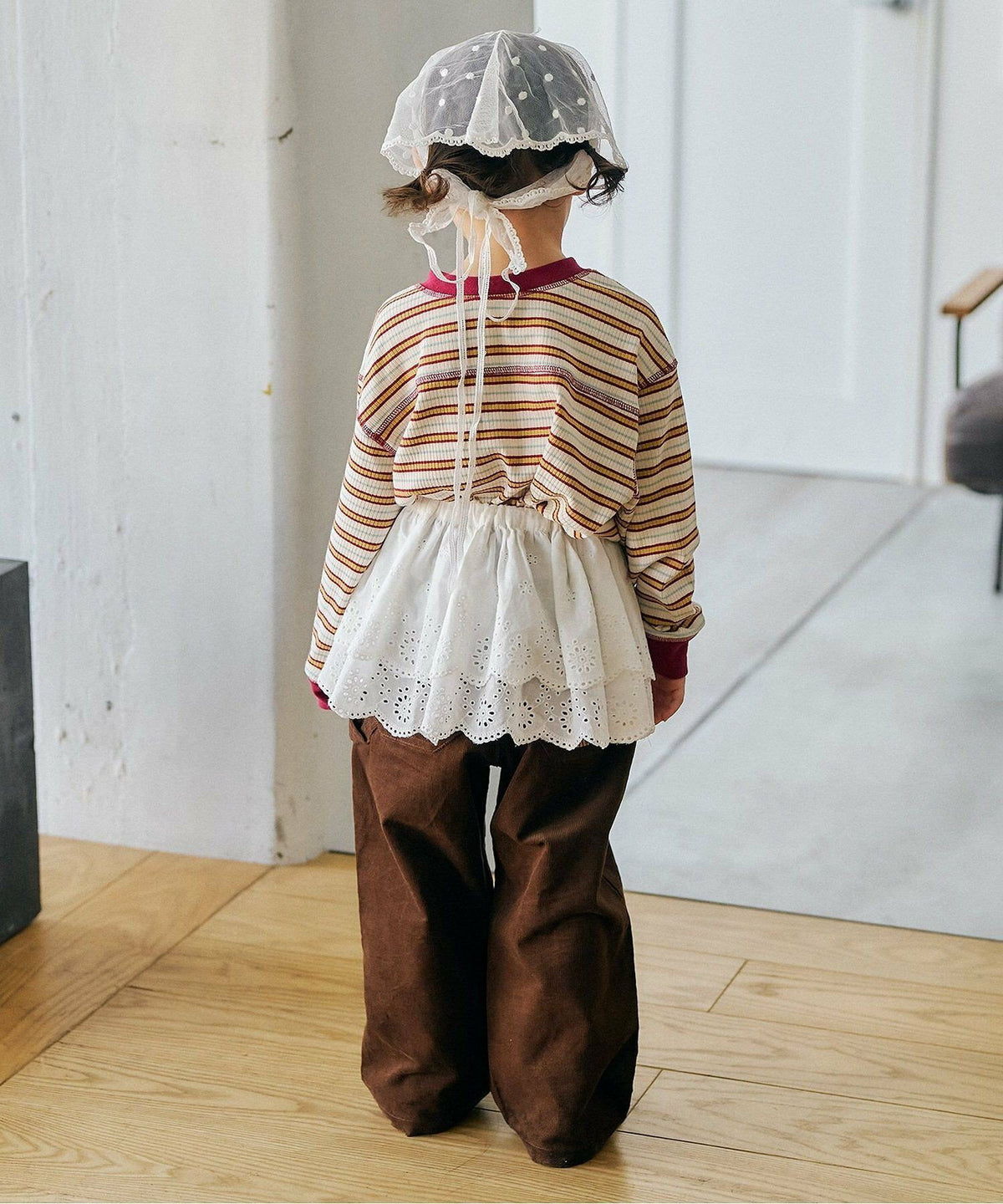 아프레 레 쿠르 긴팔 일본 apres les cours 헨리넥 멀티 보더 티셔츠 5컬러