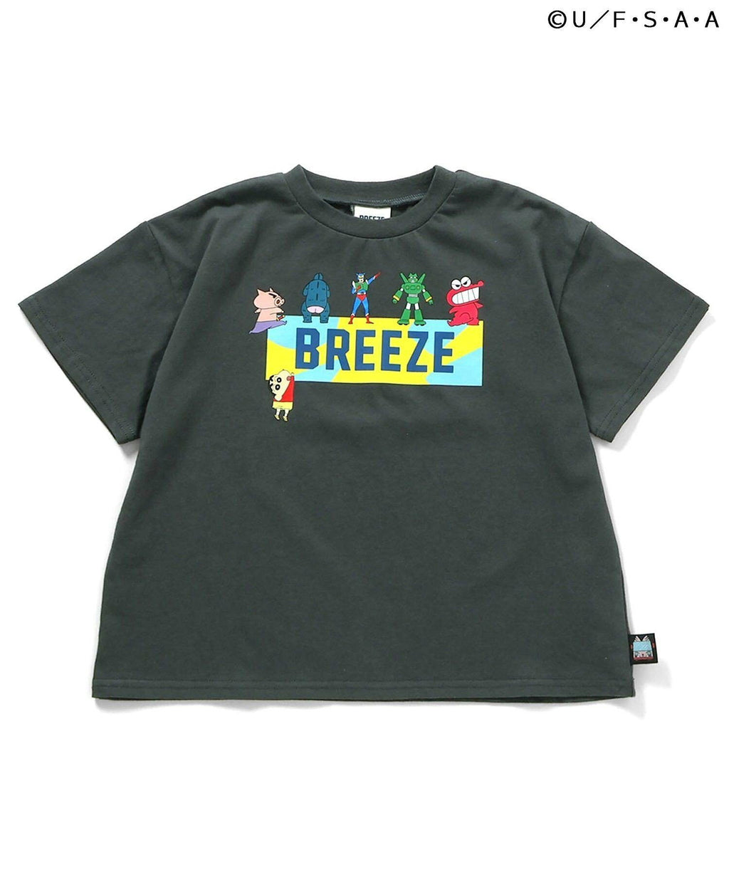 Breeze Short-Sleeved Japanese Children's Clothing Osamu Goods Collaboration Dot T-Shirt 4 Colors