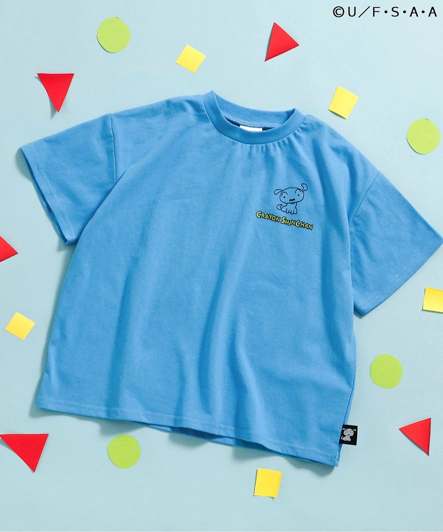 Breeze Short-Sleeved Japanese Children's Clothing Osamu Goods Collaboration Dot T-Shirt 4 Colors