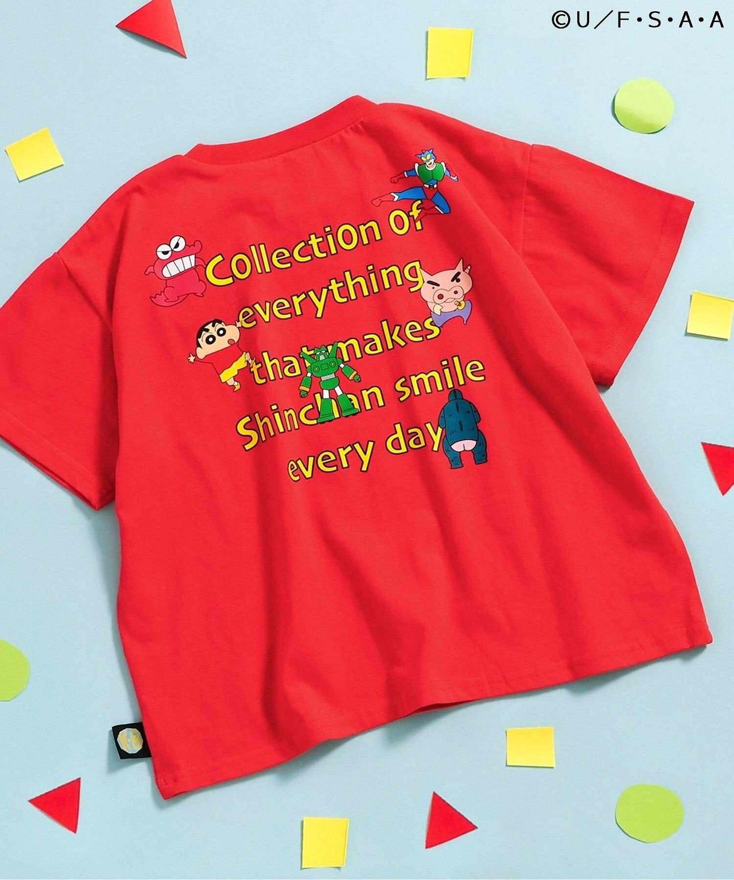 Breeze Short-Sleeved Japanese Children's Clothing Osamu Goods Collaboration Dot T-Shirt 4 Colors