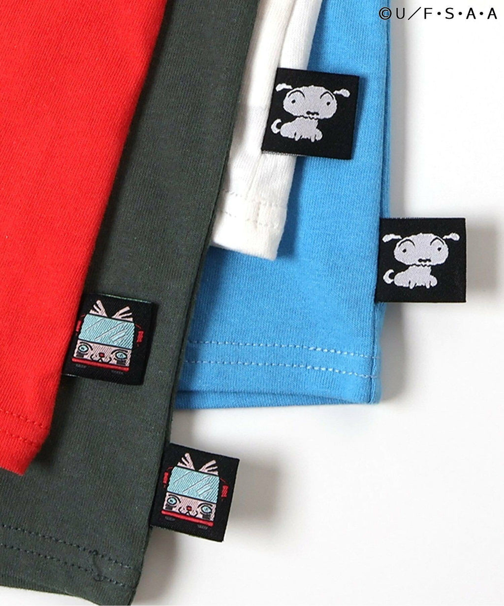 Breeze Short-Sleeved Japanese Children's Clothing Osamu Goods Collaboration Dot T-Shirt 4 Colors