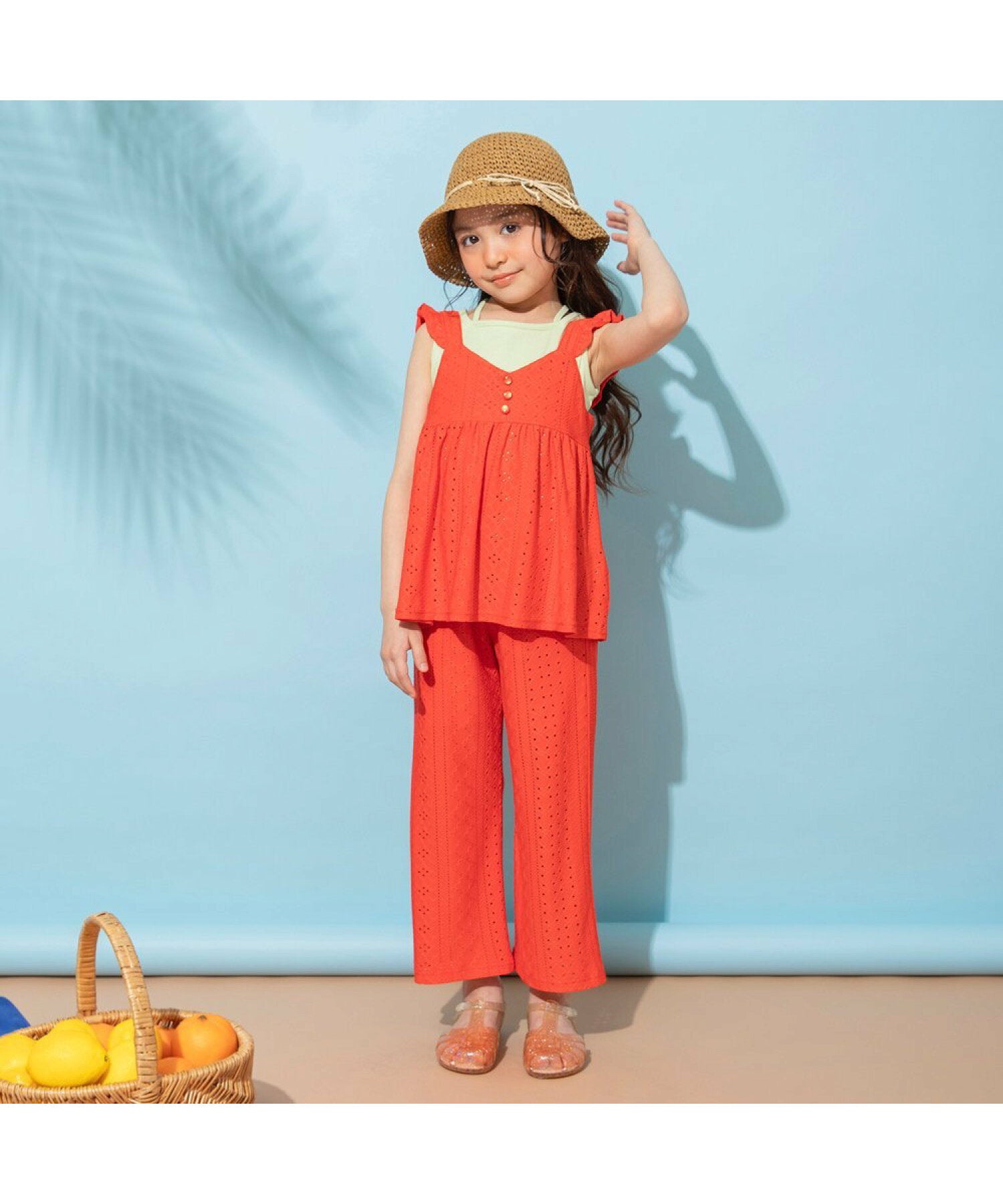 Áo thun in họa tiết 7 màu Branshes Petit Pas Assort Nhật Bản tay ngắn